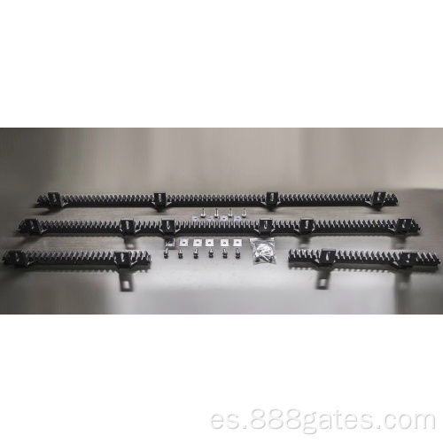 Estante de engranajes de 13 pies / 18 pies / 20 pies con tornillos para puerta corrediza